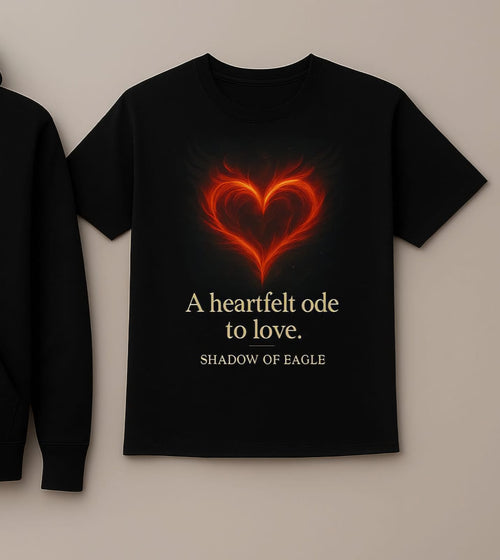 A Heartfelt Ode to Love – Poetic T-Shirt