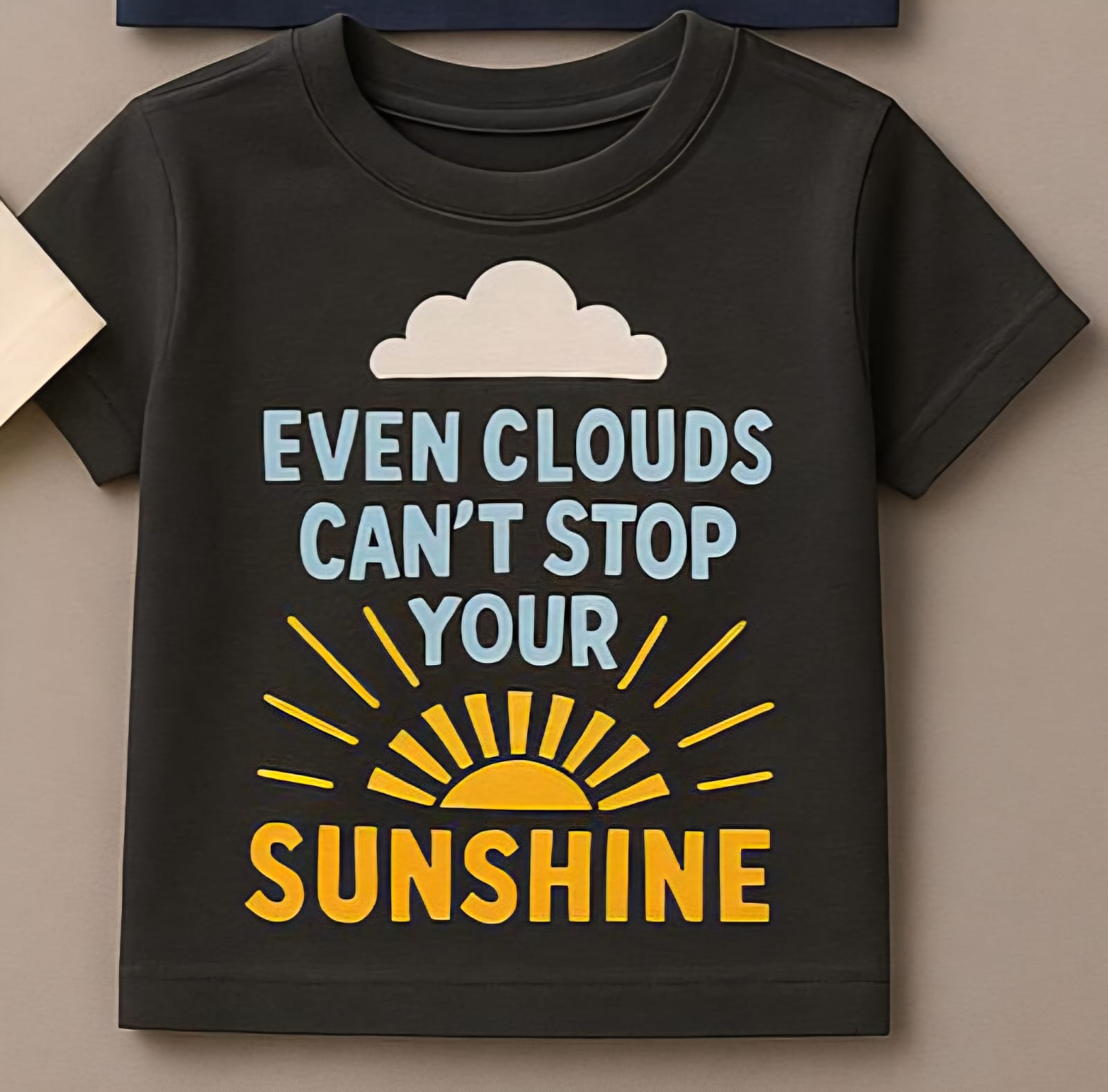 Even Clouds Can’t Stop Your Sunshine – Boys T-Shirt (3–7 yrs)
