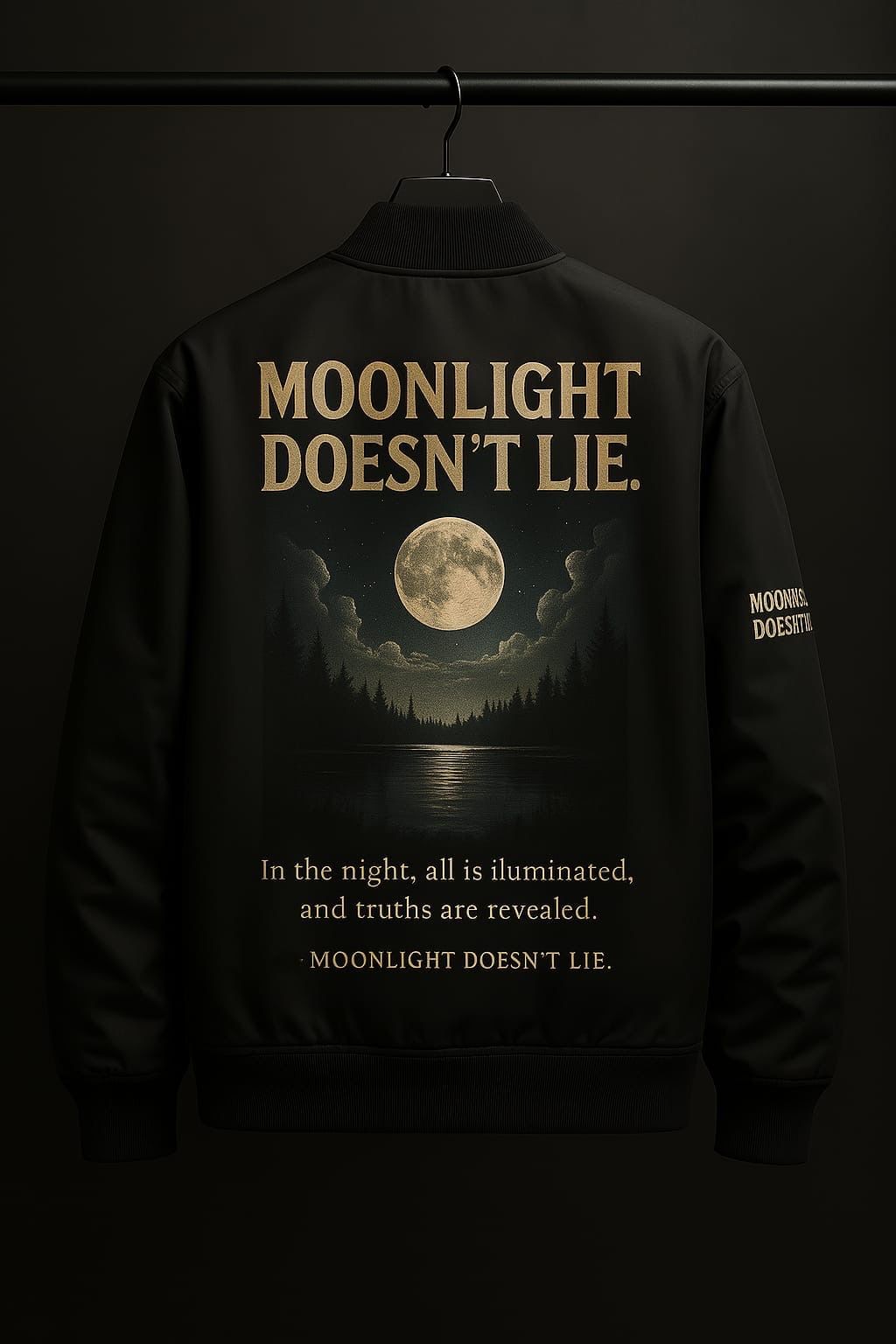 Moonlight Doesn’t Lie – Shadow of Eagle Long Sleeve T-Shirt