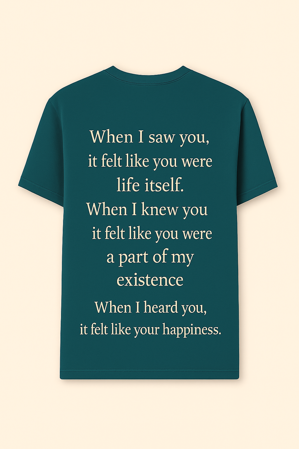 The Missing Piece-Poetic T-Shirt(Unisex|Teen to Adult)