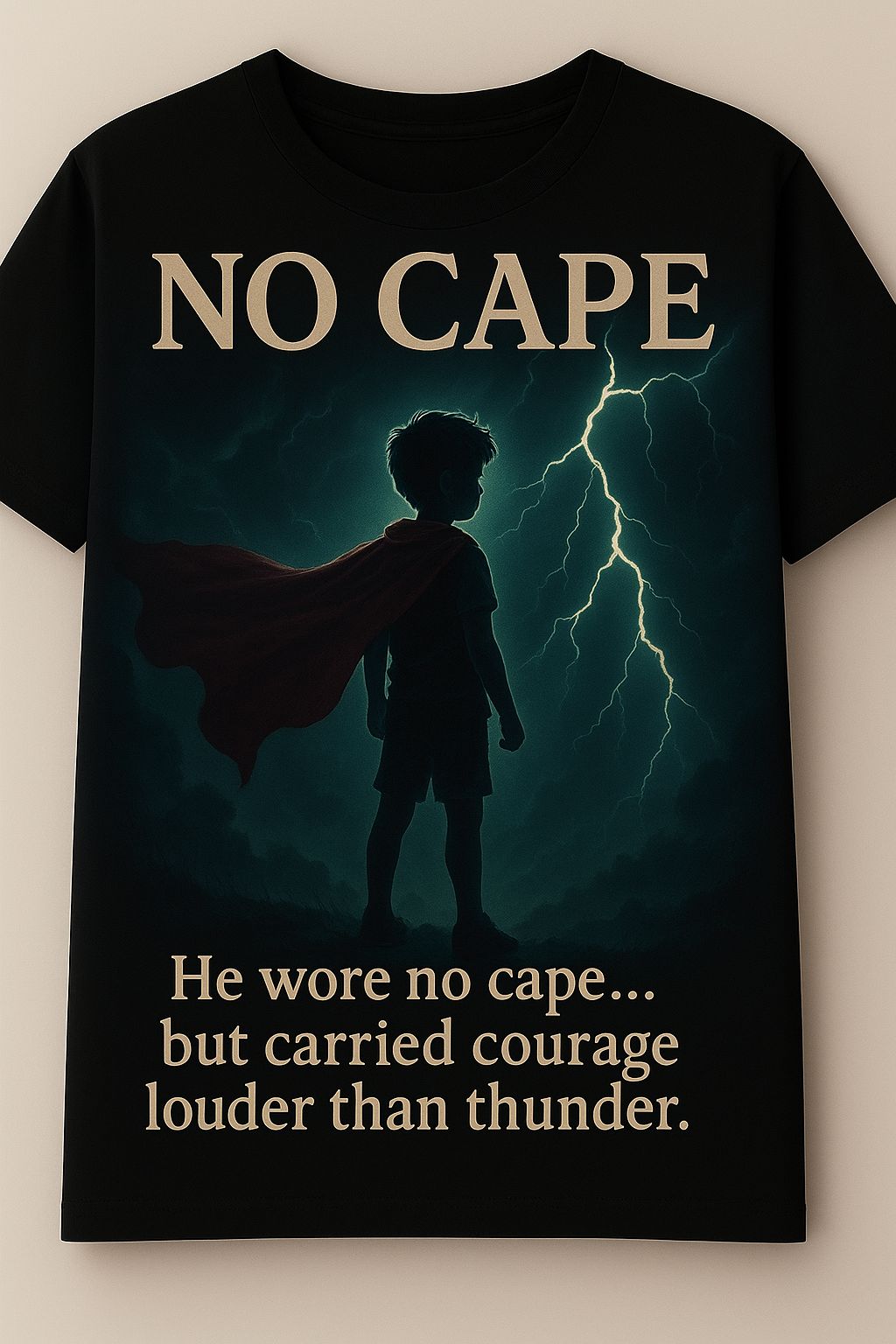 No Cape-Boys T-Shirt(3-10yrs)