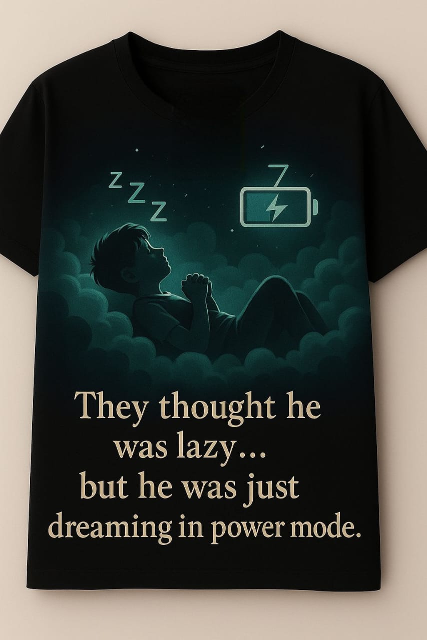 Power Mode Dreams-Boys T-Shirt (3-10yrs)
