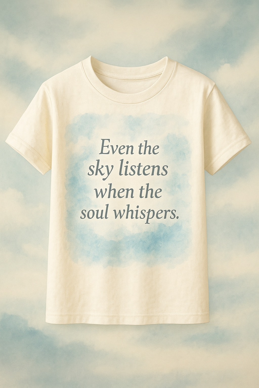 Sky Listens – Poetic Unisex T-shirt (Ages 11–19)