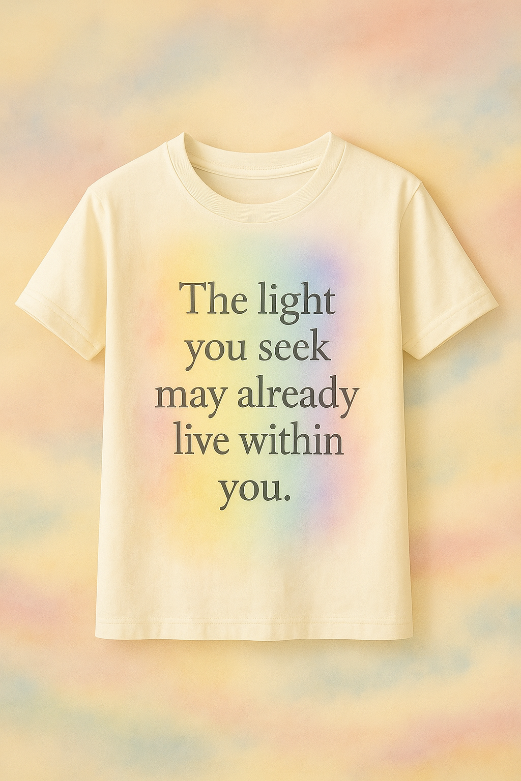 The Light Within – Teens Poetic T-shirt (Ages 11–19)