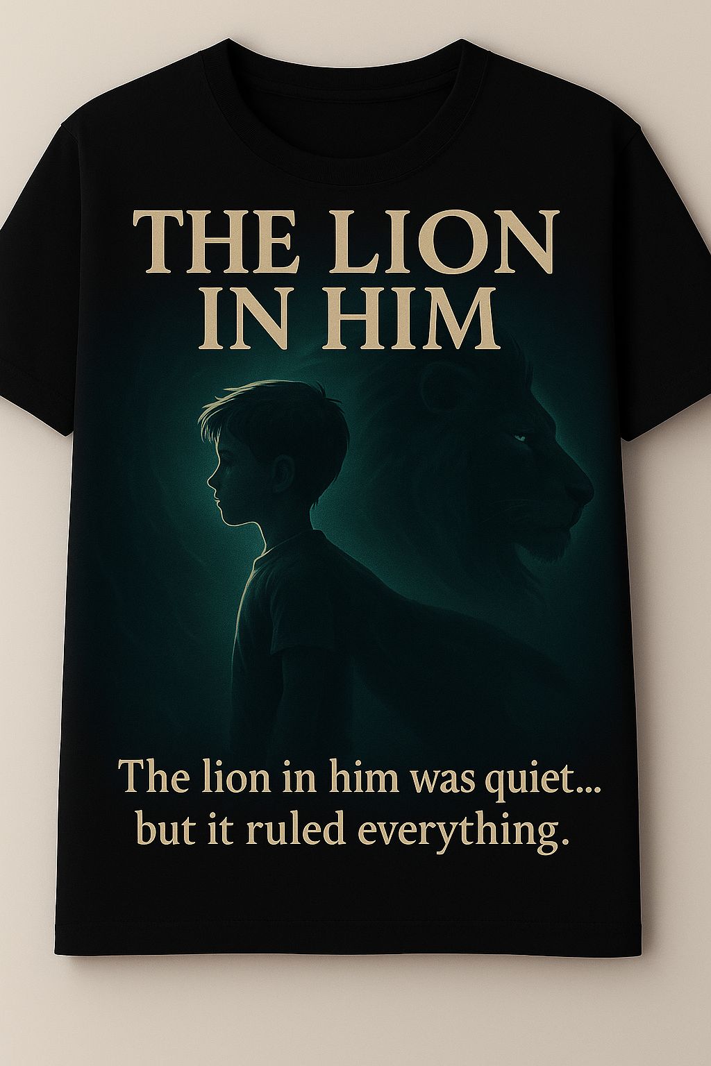 The Lion in Him- Boys T-Shirt(3-10yrs)