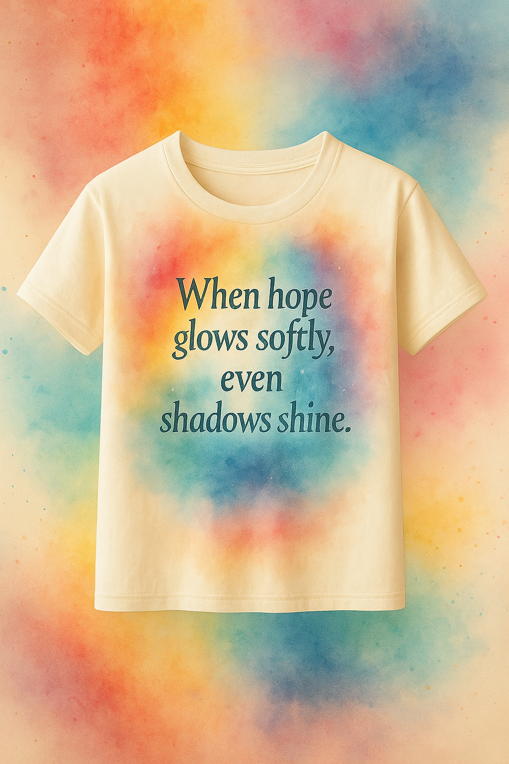 When Love Grows Softly – Teen Poetic T-shirt (Ages 11–19)
